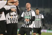 Nihad Mujakić u dresu Partizana.