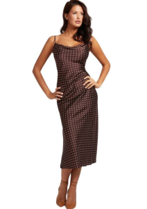 Trik za sužavanje svilene haljine