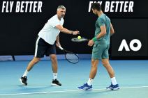 Goran Ivanišević i Novak Đoković na Australijan openu