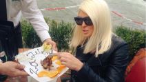 Jelena Karleuša u restoranu