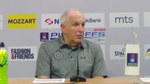Željko Obradović na konferenciji posle osvajanja ABA lige