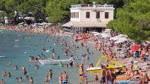 Hrvatska, plaža, turisti, kupači, more