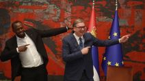 Aleksandar Vučić Jusejn Bolt