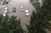 Nevreme u Priboju, poplava, voda, automobili