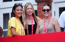 Ema Radukanu na meču Karlosa Alkaraza u Kvinus