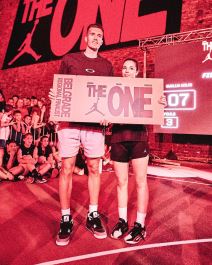 Filip Petrusev i Teodora Milosevic, pobednica 1 na 1 turnira.