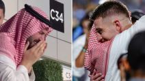 Predsednik Al Hilala plakao i zagrlio Sergeja Milinković Savića