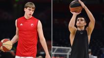Savo Drezgić i Andrej Kostić mladi srpski košarkaši