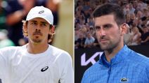 Aleks de Minor i Novak Đoković.