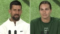 Novak Đoković i Arina Sabalenka