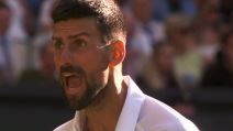 Novak Ðoković psuje na meču protiv Kobolija