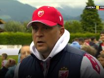 Vladan Milojević posle meča sa Blau Vajsom