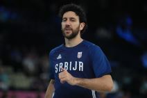 Vasilije Micić u dresu reprezentacije Srbije