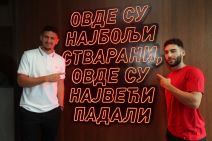 Miloš Veljković i Nair Tiknizijan fudbaleri Crvene zvezde