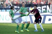 Marko Marin i Marko Arnautović u dresu Verdera iz Bremena.