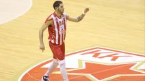 Stefan Jović na utakmici Crvene zvezde