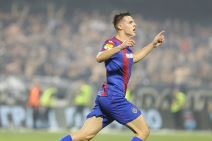 Andrej Kostić slavi prvi gol za Partizan