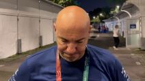 Ivica Tucak utučen zbog poraza Hrvatske na Svetskom prvenstvu u Singapuru.