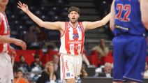 Majk Daum slavi koš na utakmici Crvene zvezde