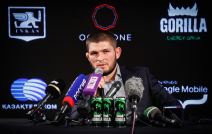 Habib Nurmagomedov na konferenciji za medije