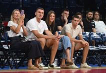 Nikola Jović na utakmici U18 reprezentacije u Beogradu