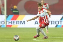 Vasilije Kostov na utakmici Zvezda OFK Beograd