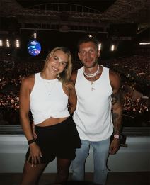 Arina Sabalenka sa dečkom Jorgosom Frangulisom.