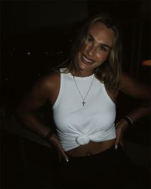 Arina Sabalenka na koncertu Koldpeja