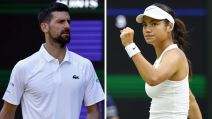 Novak Đoković i Ema Radukanu