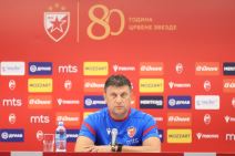 Vladan Milojević na konferenciji za medije pred meč Crvene zvezde i Linkolna.