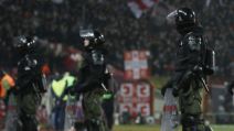 Žandarmerija na stadionu Zvezde