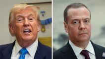 Donald Tramp i Dmitrij Medvedev