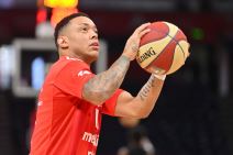 Brazilski košarkaš Jago dos Santos, igrač Crvene zvezde.