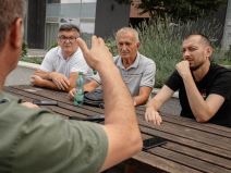 Đuro Bogdanović i Opačić bivši igrači FK Banija