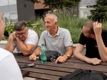 Đuro Bogdanović Dragan Opačić bivši igrači FK Banija