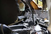 Zapaljeni džip u Beogradu 3.jpg