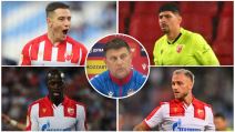 Marko Arnautović Bruno Duarte Šerig Endiaje Mateuš i Vladan Milojević