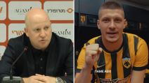Marko Nikolić s leve strane i Luka Jović sa desne.