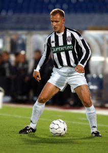 Tomas Žonsa u Ligi šampiona na utakmici Partizana