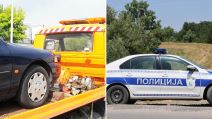 Šlep služba, policija