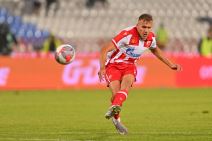 Vladimir Lučić u dresu Crvene zvezde.