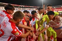 Fudbaleri Crvene zvezde slave pobedu protiv TSC-a.