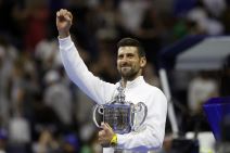 Novak Đoković 2023. kad je osvojio US open