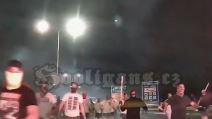 Navijači Zvezde napali navijače Leha