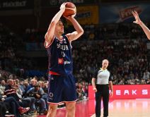 Ognjen Dobrić u dresu reprezentacije Srbije