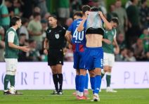 Detalj sa meča Hibernijan - Partizan.