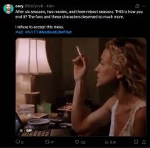 And Just Like That komentari