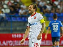 Kapiten Crvene zvezde Aleksandar Katai u Lučanima.
