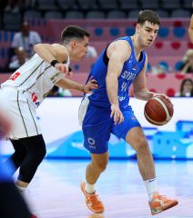 Nikola Topić u dresu Srbije