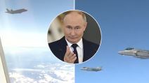 Vladimir Putin, avion, američki lovci